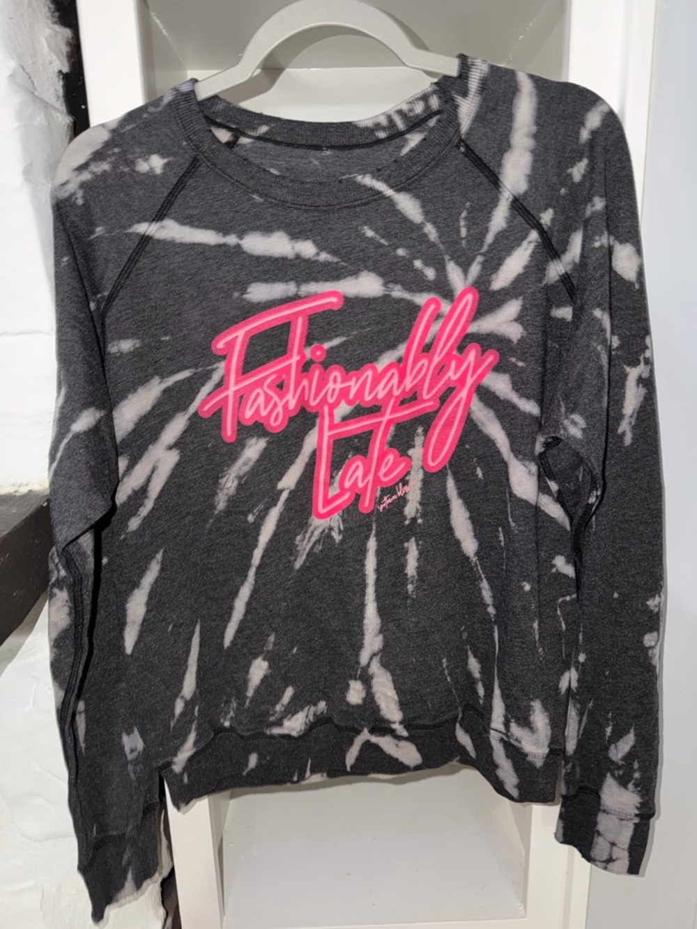 Small southern bliss fashionably late Tie-Dye top